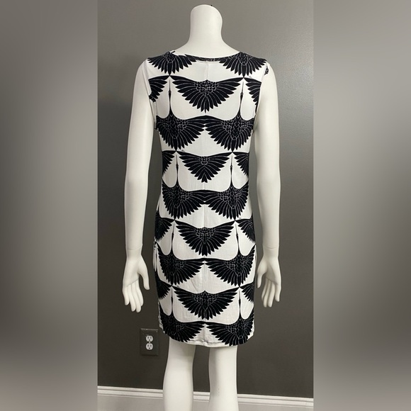 Trina Turk Black and White Sleeveless Sheath Mini Dress Size S - Picture 3 of 10